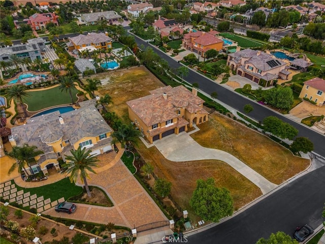 1059 Stowell Ranch Cir, Corona, CA 92881 - drone / aerial view featuring a residential view