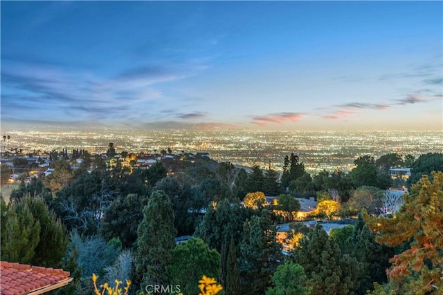 28852 Crestridge Rd, Rancho Palos Verdes, CA 90275 - view of aerial view at dusk
