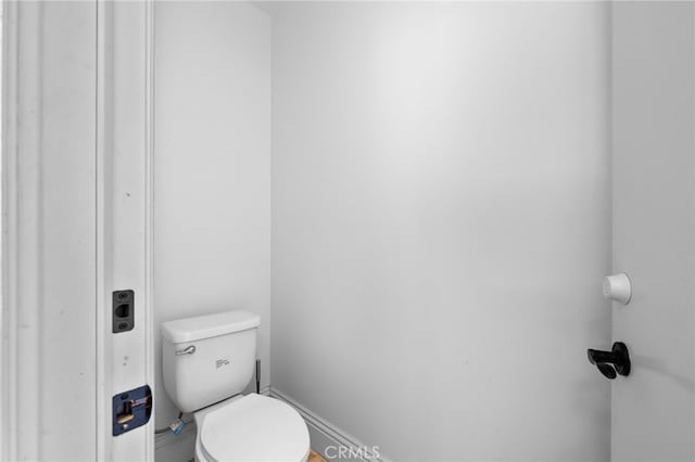 bathroom with toilet