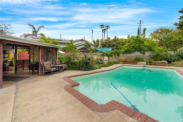24851 Stem Ave, Lake Forest, CA 92630 - view of pool featuring a patio area and a fenced backyard