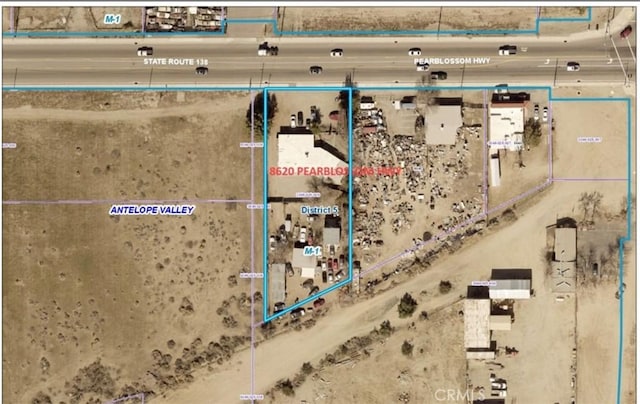 8620 Pearblossom, Littlerock, CA 93543 - map location