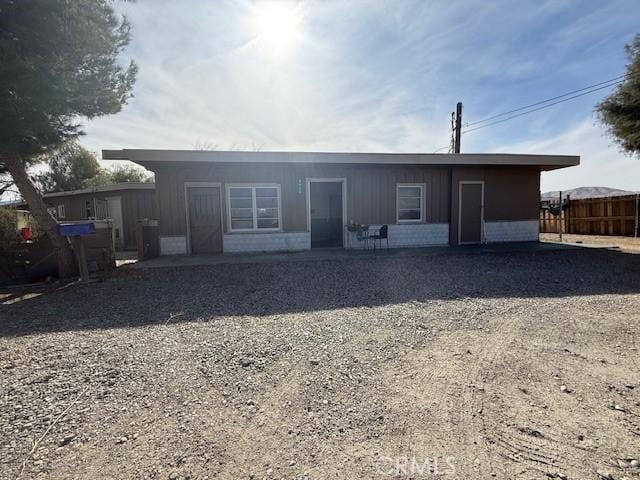8620 Pearblossom, Littlerock, CA 93543 - back of house with fence