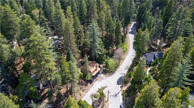 26131 Lake Forest Dr, Twin Peaks, CA 92391 - aerial view of property's location with a forest