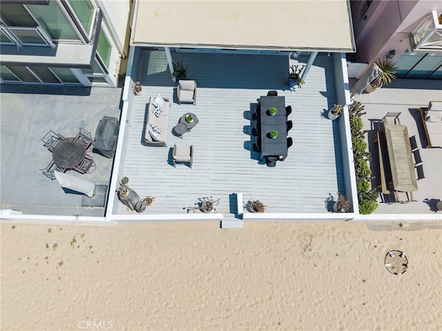 drone / aerial view