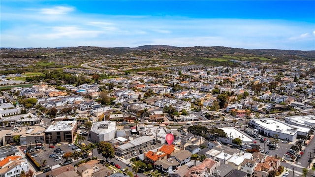 4301/2 Heliotrope Ave, Corona Del Mar, CA 92625 - aerial view with a mountain view