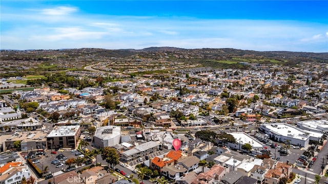 4301/2 Heliotrope Ave, Corona Del Mar, CA 92625 - aerial view of property's location with a mountain backdrop