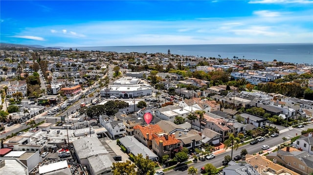 4301/2 Heliotrope Ave, Corona Del Mar, CA 92625 - drone / aerial view with a water view