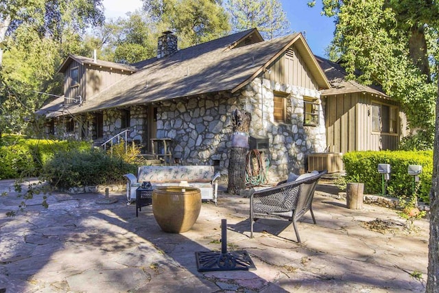 28831 Spruce Rd, Pine Valley, CA 91962 - view of patio with an outdoor living space
