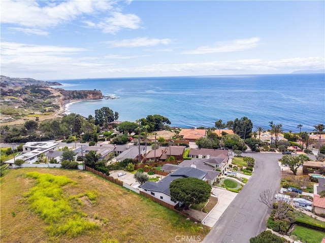8 Clipper Rd, Rancho Palos Verdes, CA 90275 - aerial view featuring a water view and a residential view