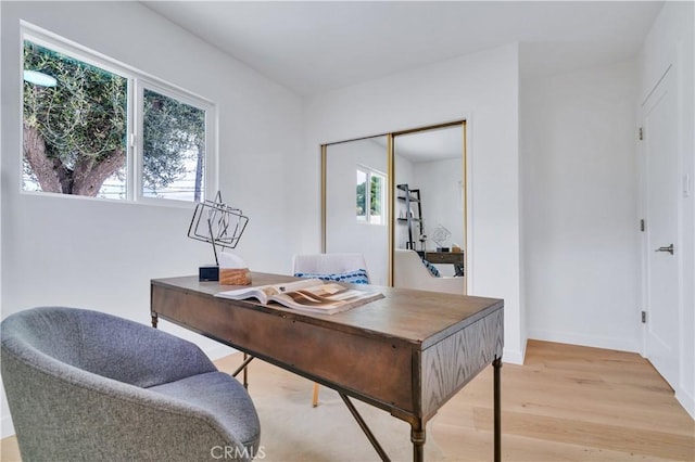 8 Clipper Rd, Rancho Palos Verdes, CA 90275 - office with light wood finished floors and baseboards