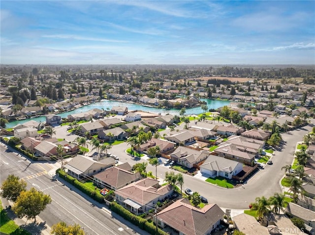 drone / aerial view featuring a residential view