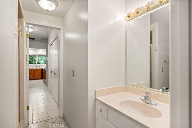 1 Piedmont Cir, Chico, CA 95926 - bathroom with tile patterned floors and vanity