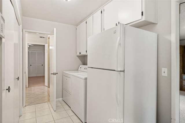 1 Piedmont Cir, Chico, CA 95926 - washroom with light tile patterned flooring, separate washer and dryer, baseboards, and cabinet space