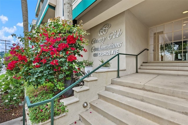 view of staircase