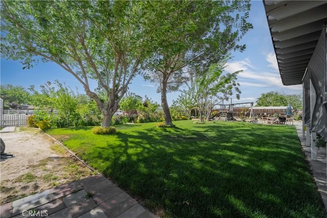 37025 96th St E, Littlerock, CA 93543 - view of yard with fence