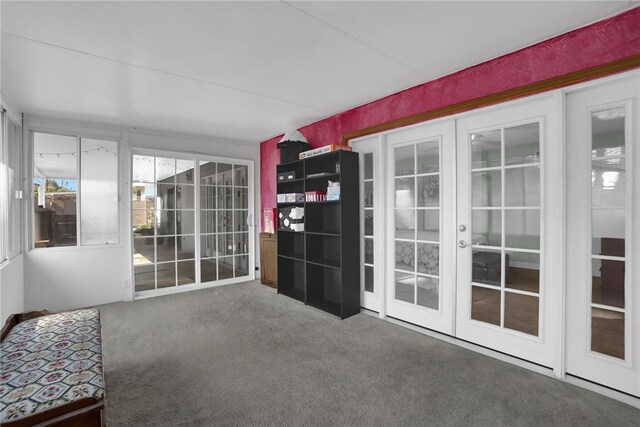 649 Sycamore Ave, Claremont, CA 91711 - unfurnished sunroom featuring french doors