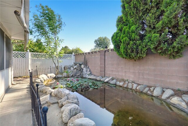 649 Sycamore Ave, Claremont, CA 91711 - view of patio featuring a fenced backyard
