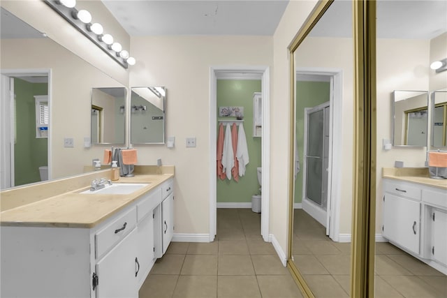 649 Sycamore Ave, Claremont, CA 91711 - full bath with toilet, tile patterned floors, and vanity