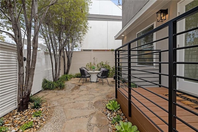 724 San Miguel Ave, Venice, CA 90291 - view of patio / terrace featuring a fenced backyard