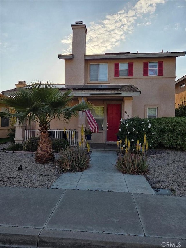 39557 Warbler Dr, Temecula, CA 92591 - view of front of house with stucco siding