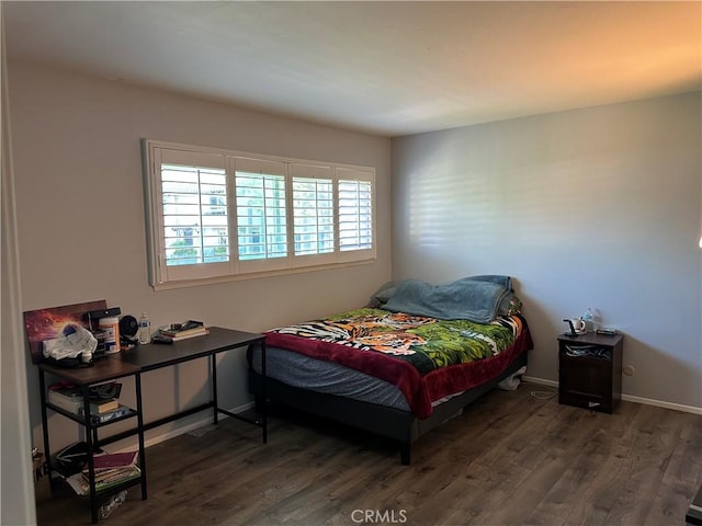 25260 Avenida Dorena, Newhall, CA 91321 - bedroom with wood finished floors and baseboards