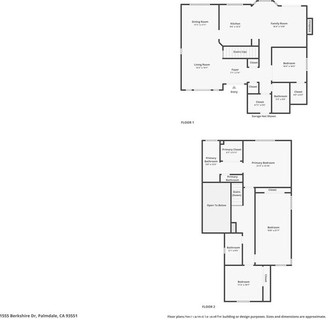 1555 Berkshire Dr, Palmdale, CA 93551 - plan