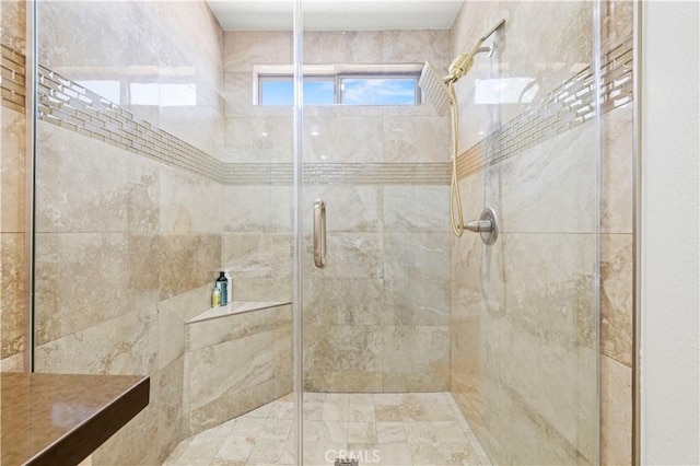full bath featuring a stall shower