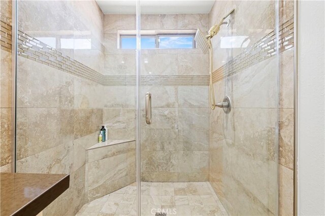 1555 Berkshire Dr, Palmdale, CA 93551 - full bath featuring a stall shower