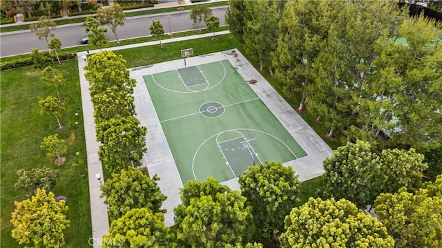 129 Pathway, Irvine, CA 92618 - view of basketball court featuring community basketball court and a lawn