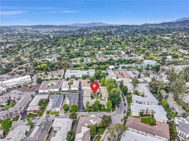 305 Raymondale Dr Unit L, South Pasadena, CA 91030 - bird's eye view with a mountain view and a residential view