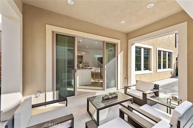 215 Sutters Ml, Irvine, CA 92602 - view of patio with outdoor lounge area