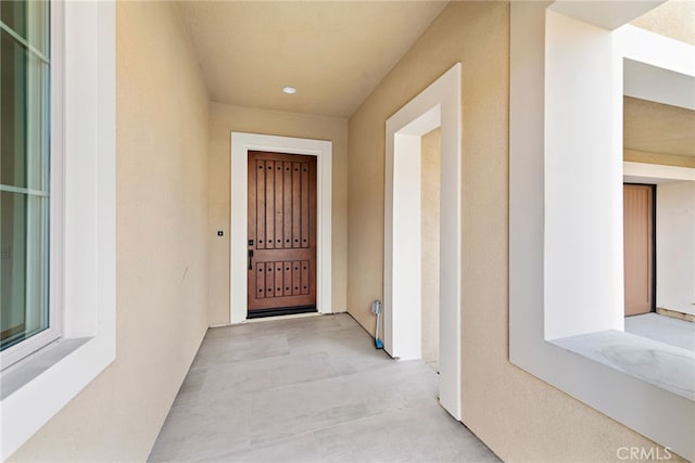215 Sutters Ml, Irvine, CA 92602 - doorway to property with stucco siding