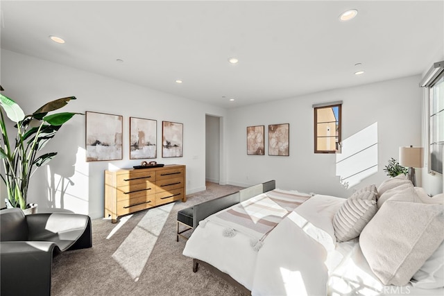 215 Sutters Ml, Irvine, CA 92602 - carpeted bedroom featuring recessed lighting
