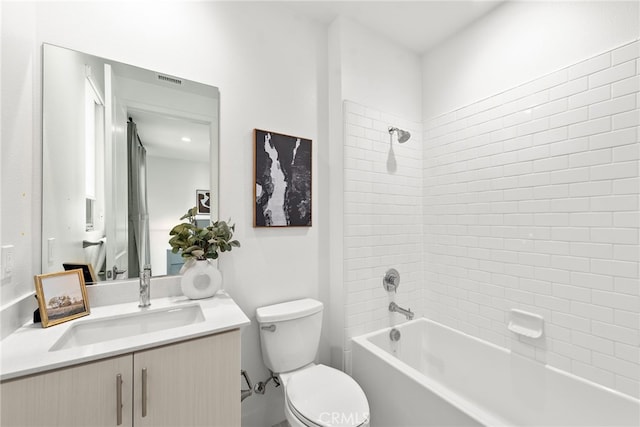 215 Sutters Ml, Irvine, CA 92602 - full bath with shower / bath combination, toilet, and vanity