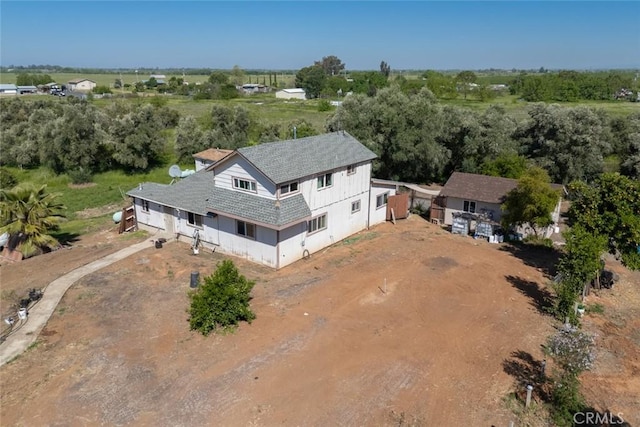 drone / aerial view