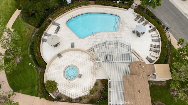 bird's eye view