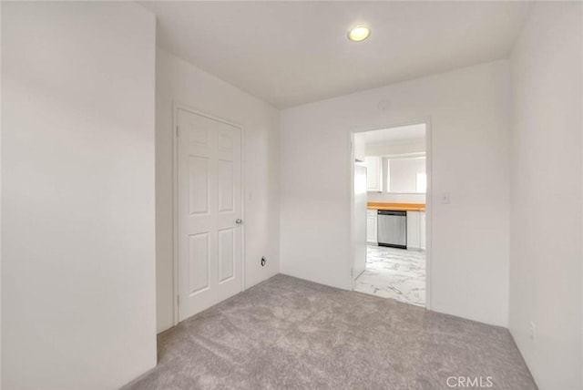 3442 Delta Ave, Rosemead, CA 91770 - unfurnished room featuring light colored carpet and recessed lighting