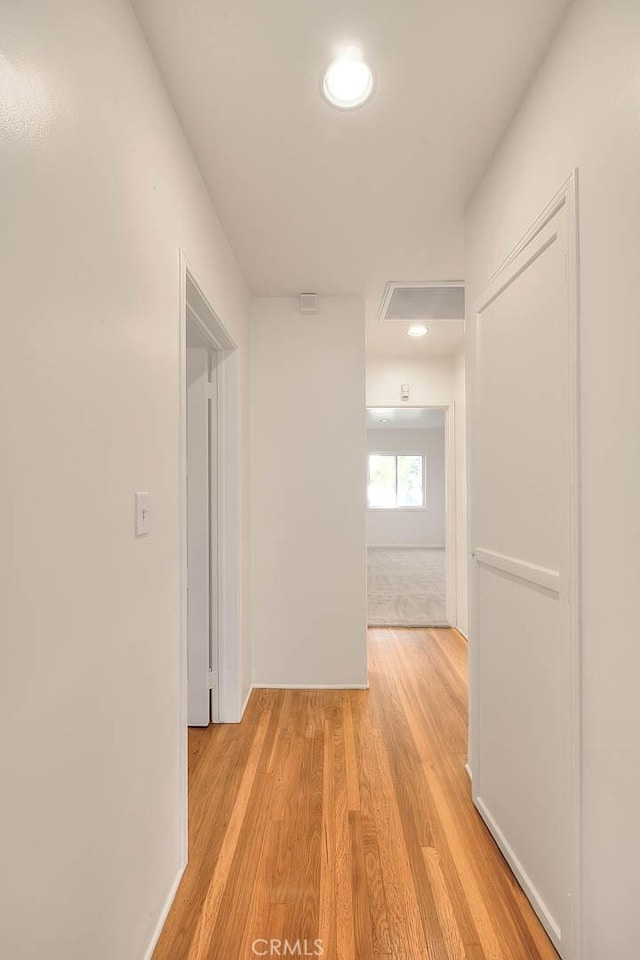 3442 Delta Ave, Rosemead, CA 91770 - corridor featuring light wood finished floors and recessed lighting