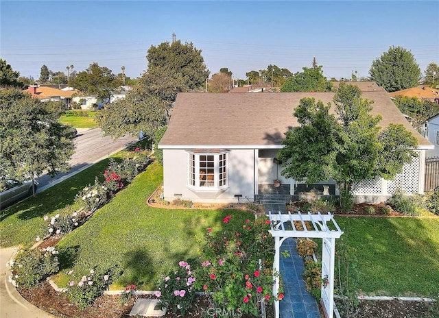 3442 Delta Ave, Rosemead, CA 91770 - view of front of home with a front yard