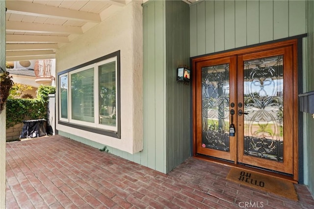 22122 Cape May Ln, Huntington Beach, CA 92646 - entrance to property featuring french doors