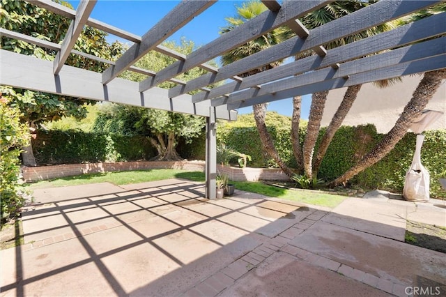 22122 Cape May Ln, Huntington Beach, CA 92646 - view of patio with a pergola