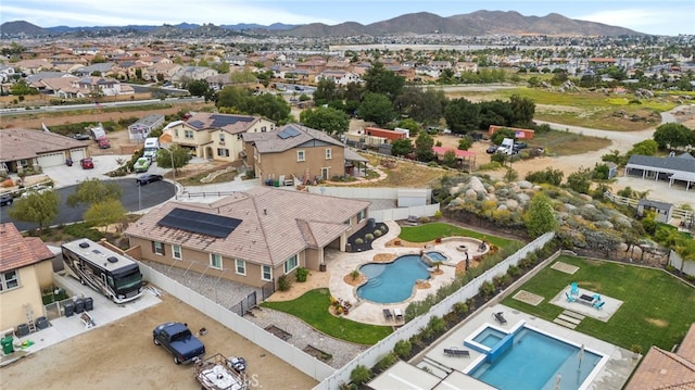 30404 Canyon Point Cir, Menifee, CA 92584 - aerial view of residential area with a mountainous background