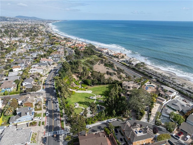 26872 Vista Del Mar, Dana Point, CA 92624 - birds eye view of property with a residential view, a view of the beach, and a water view