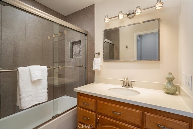 26872 Vista Del Mar, Dana Point, CA 92624 - full bathroom with vanity and enclosed tub / shower combo