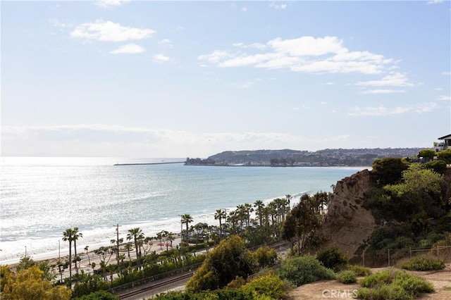 26872 Vista Del Mar, Dana Point, CA 92624 - property view of water featuring a beach view