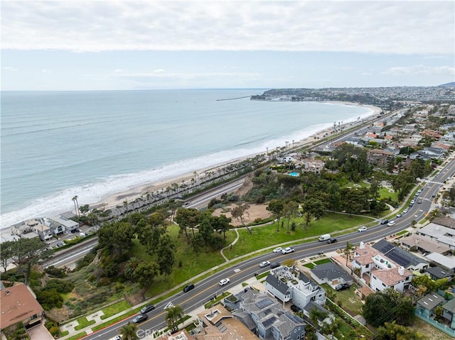 26872 Vista Del Mar, Dana Point, CA 92624 - bird's eye view featuring a beach view, a residential view, and a water view