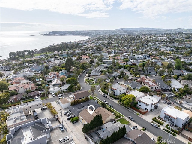 26872 Vista Del Mar, Dana Point, CA 92624 - bird's eye view with a residential view and a water and mountain view
