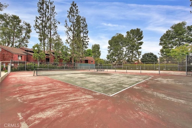 348 S Prospectors Rd Unit 8, Diamond Bar, CA 91765 - view of tennis court featuring fence