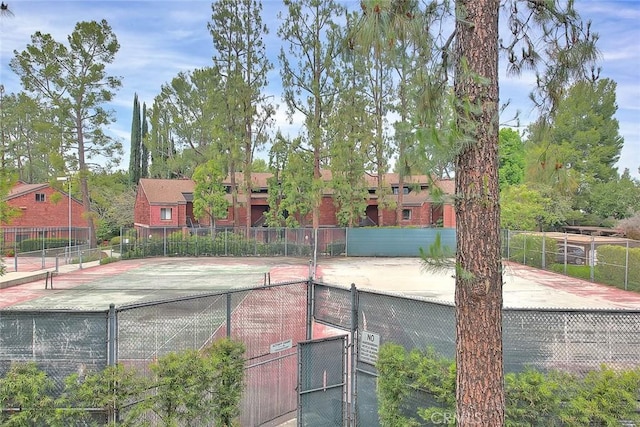 348 S Prospectors Rd Unit 8, Diamond Bar, CA 91765 - view of tennis court featuring fence