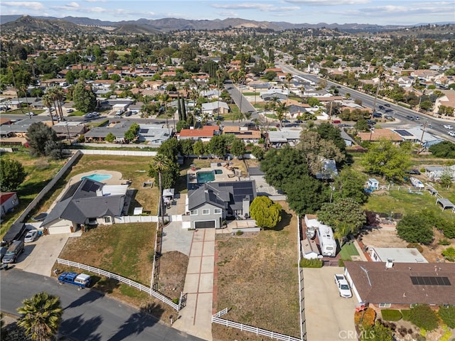 15064 Marcolesco St, Lake Elsinore, CA 92530 - bird's eye view featuring a residential view and a mountain view
